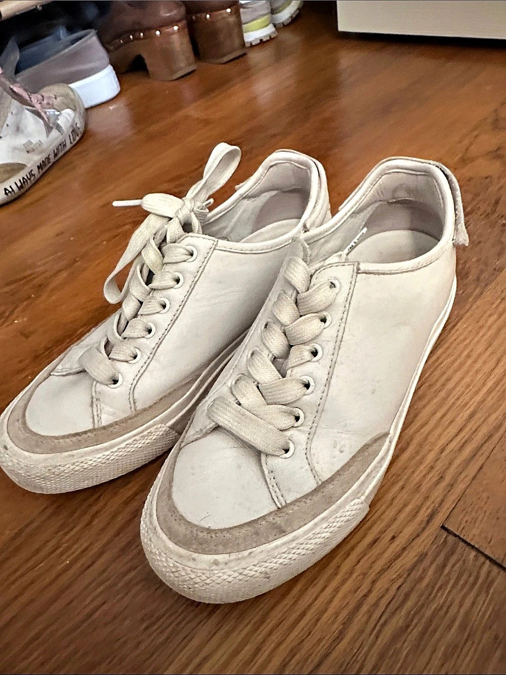 rag & bone Retro Court Sneaker Women's White Sneakers